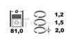 VW 06B198151 Piston Ring Kit